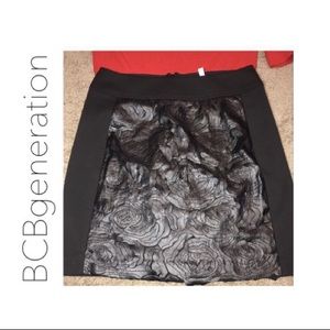 BCBG black mini skirt NWOT
